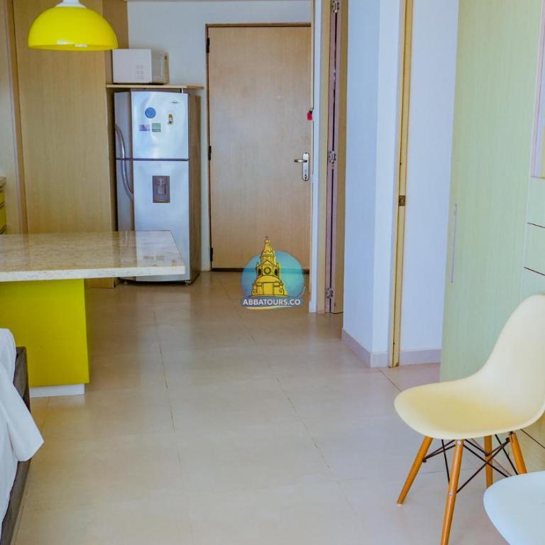 Apto Vista Laguito y Mar Piso 21 - One-Bedroom Apartment - 3