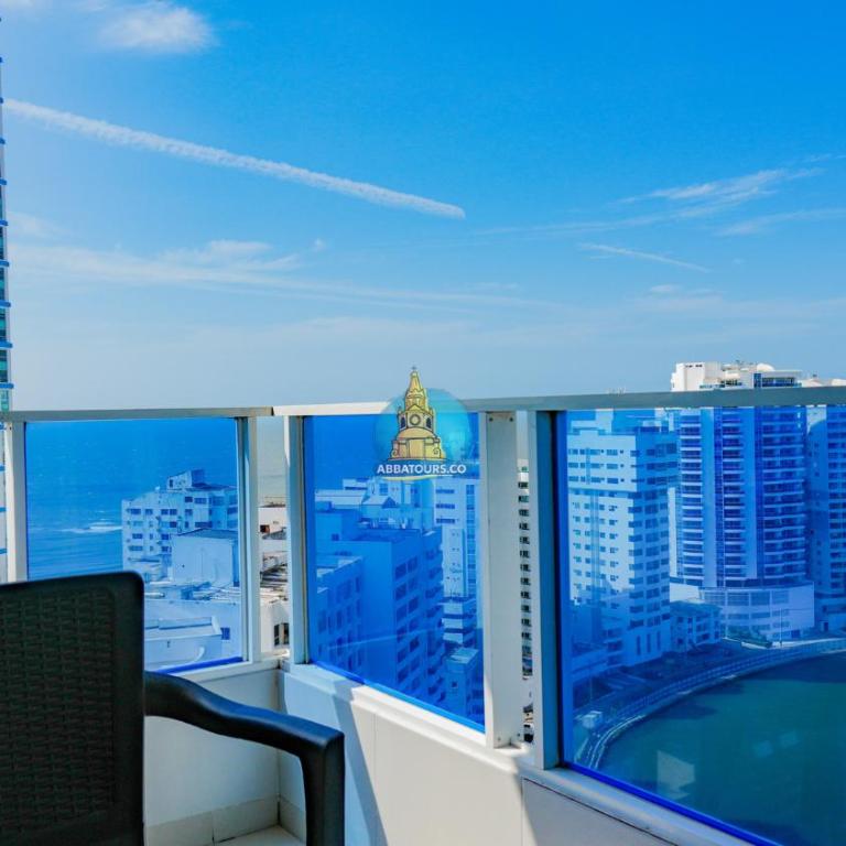 Apto Vista Laguito y Mar Piso 21 - One-Bedroom Apartment - 12