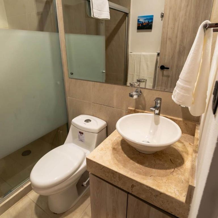 San Miguel Allende Apto 16 - Apartamento de 2 dormitorios con balcón - 65