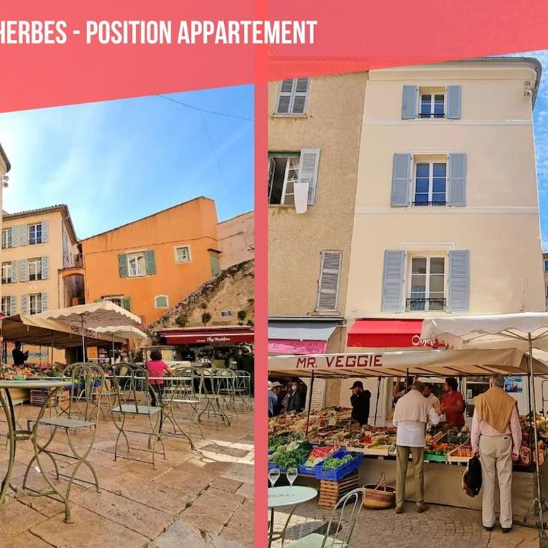 COSY - Climatisé - 2 pas du port - Place aux Herbes - Apartment mit 1 Schlafzimmer - 32