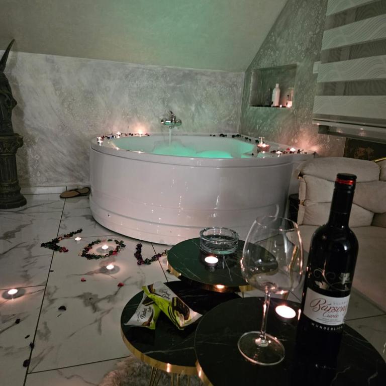 Jacuzzy Rooms Andjela - One-Bedroom Apartment - 15