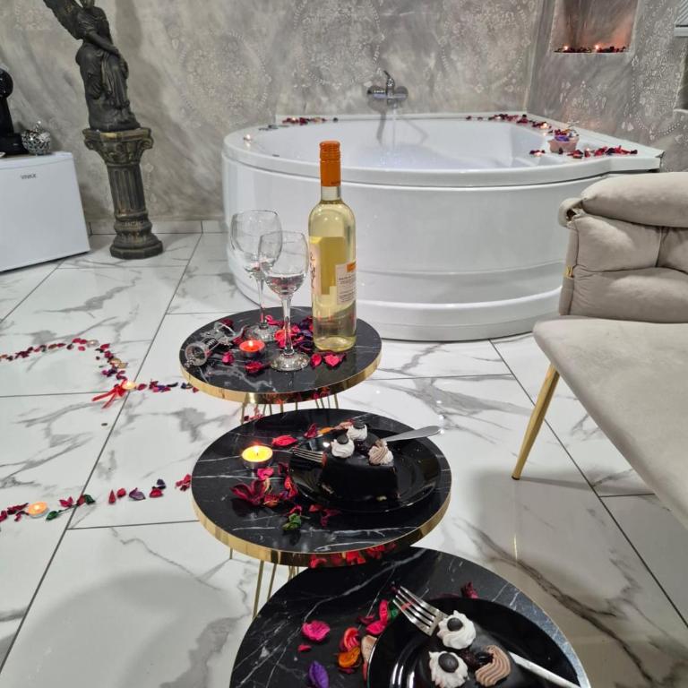 Jacuzzy Rooms Andjela - One-Bedroom Apartment - 6