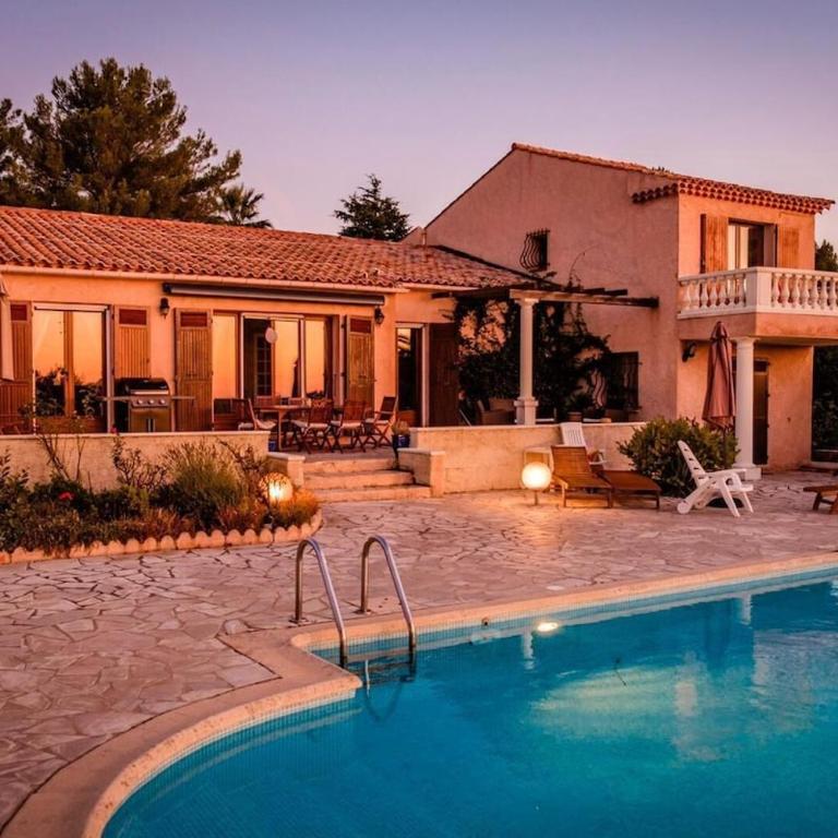Villa with SEA VIEW, 1 km from the BEACH and CITY CENTER, BBQ, Tennis close by - Villa - 5