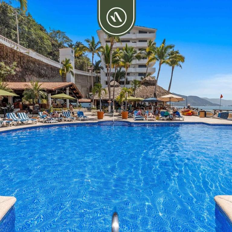 Beachfront Puerto Vallarta studio with pool, WiFi - Ferienhaus - 29