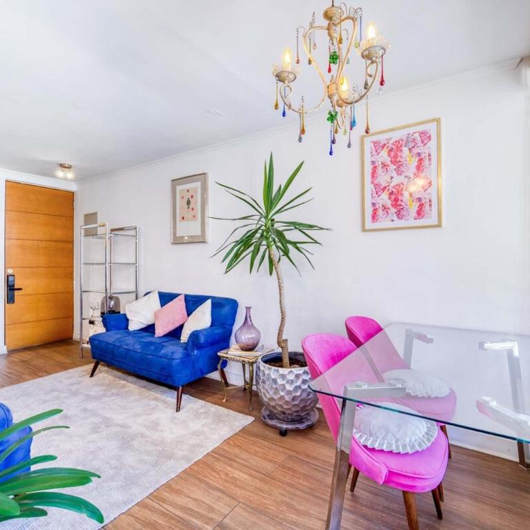 Blue Pink Home Apartment - Wifi & Gym near Escuela Militar - Two-Bedroom Apartment - 10