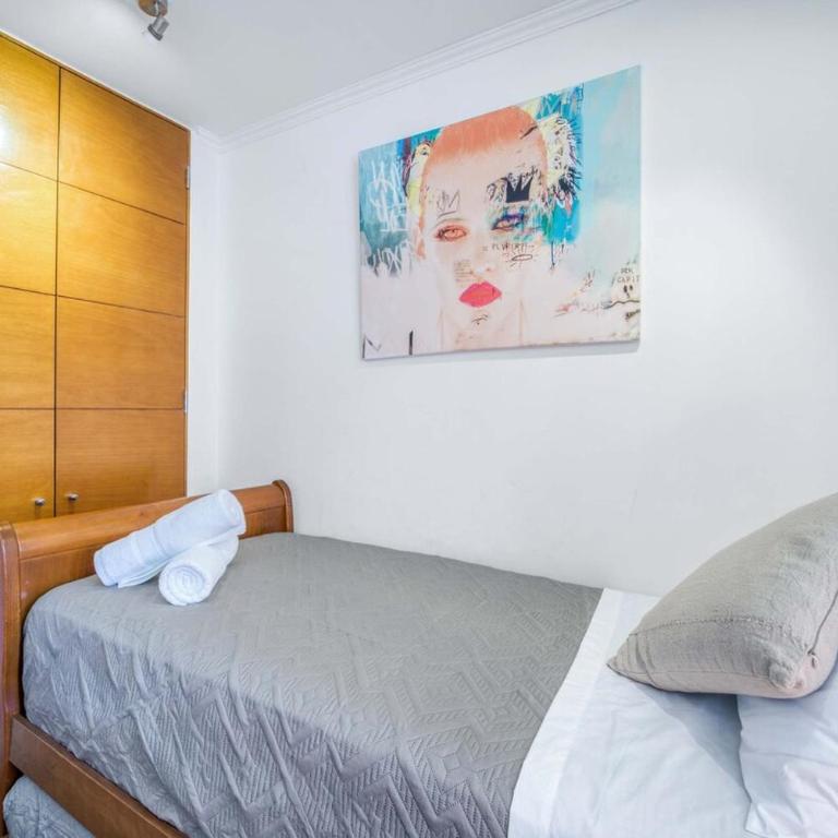 Blue Pink Home Apartment - Wifi & Gym near Escuela Militar - Two-Bedroom Apartment - 12