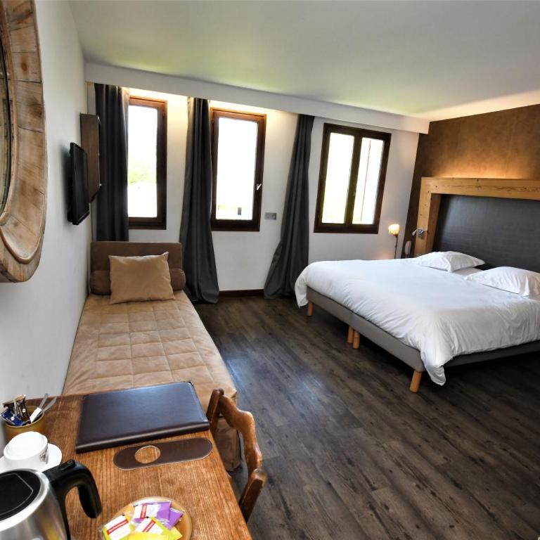 Logis Hôtel - Auberge les Clarines - Chambre Quadruple - Vue sur Montagnes - 5