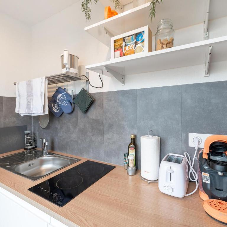 Studio Strasbourg Gare Tram CHU - Monolocale con Divano-Letto - 4