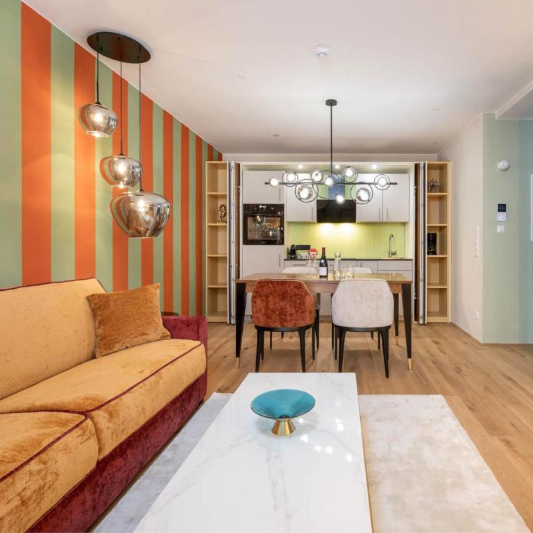 Amadeus Private Residences Schladming - Apartments nahe Skilift 700m mit Tiefgarage & jedes Schlafzimmer verfügt über ein eigenes Bad, ideal für Familien & Gruppen - Apartment mit 1 Schlafzimmer - 11