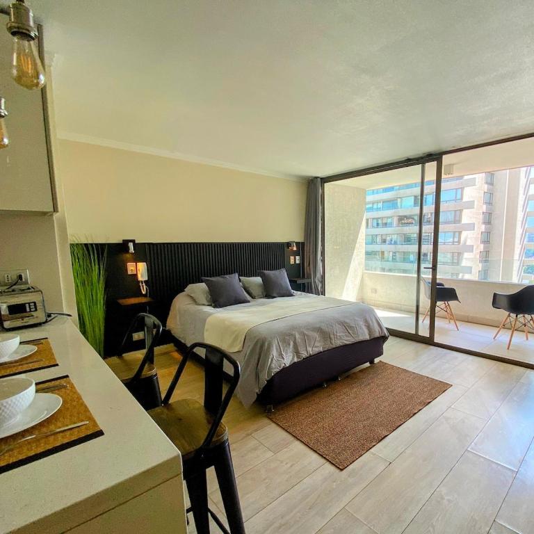 Moderno e Iluminado - One-Bedroom Apartment - 1