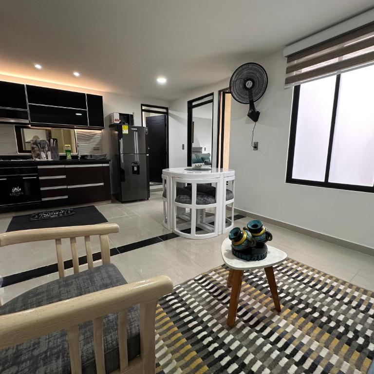 202 Apartaestudio Edificio Natura 54, cercano Centro Comerciales - Apartamento Deluxe de 1 dormitorio - 4