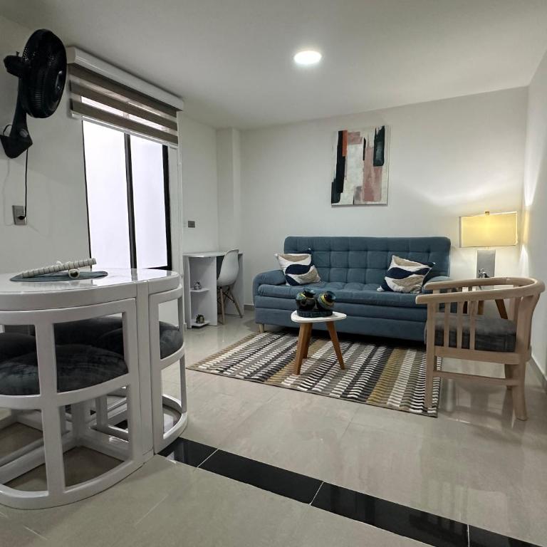 202 Apartaestudio Edificio Natura 54, cercano Centro Comerciales - Apartamento Deluxe de 1 dormitorio - 6