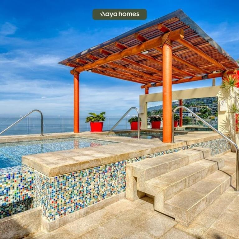 Chic Studio -Rooftop Pool - Ocean View - King Bed - Vacation Home - 10