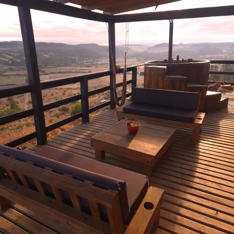 Cabaña con tinaja en mirador - Two-Bedroom Apartment - 4