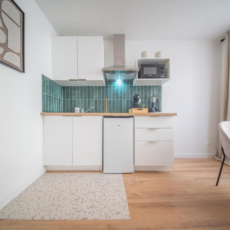 Saint Fiacre RDC 3 Pers Proche Gare Mulhouse - One-Bedroom Apartment - 9