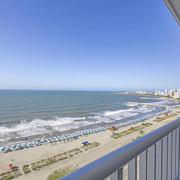 Bocagrande Summer Beach - Primera linea de mar - Two-Bedroom Apartment - 1