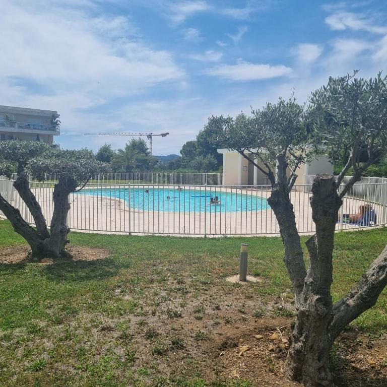 Joli studio climatisé avec Jardin dans résidence avec piscine mecalineloc - Monolocale Matrimoniale Deluxe - 16