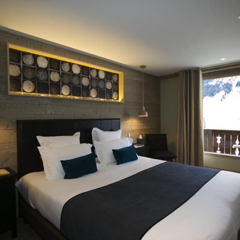 Hotel Edelweiss - Chambre Double ou Lits Jumeaux Deluxe avec Balcon - 4