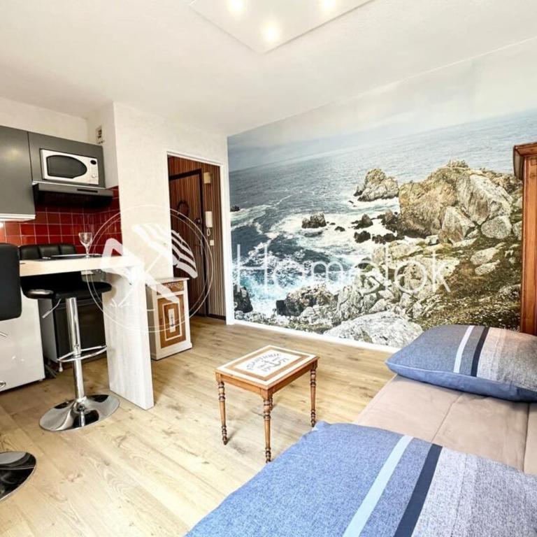 Studio archi cosy 5min des plages - Apartment mit 1 Schlafzimmer - 1