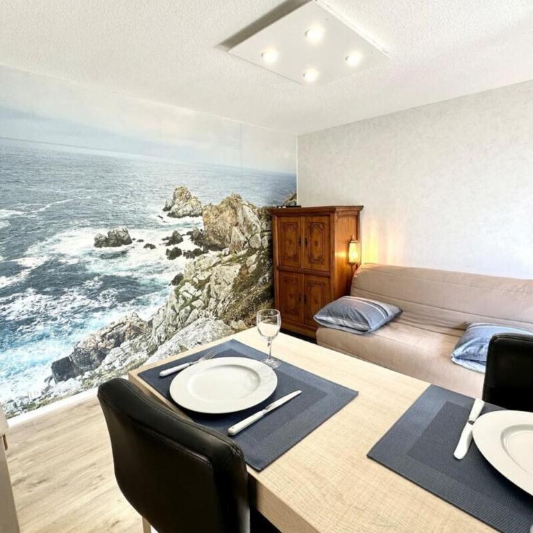 Studio archi cosy 5min des plages - Apartment mit 1 Schlafzimmer - 2