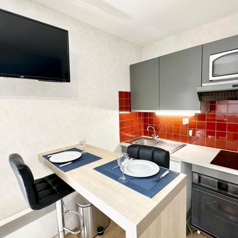 Studio archi cosy 5min des plages - Apartment mit 1 Schlafzimmer - 6