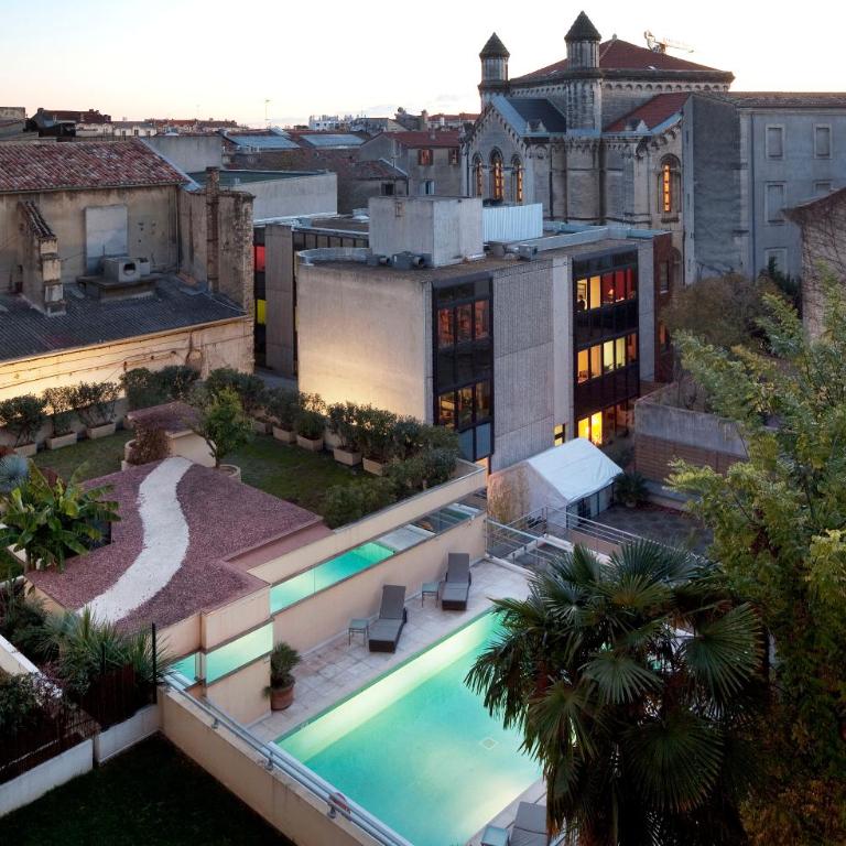Hôtel Oceania Le Métropole - Chambre Double Supérieure - Vue sur Piscine et Jardin - 4