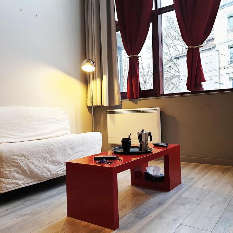 L Esprit Loft, Duplex pour 4 proche Lyon et PartDieu - Apartamento de 1 dormitorio - 14