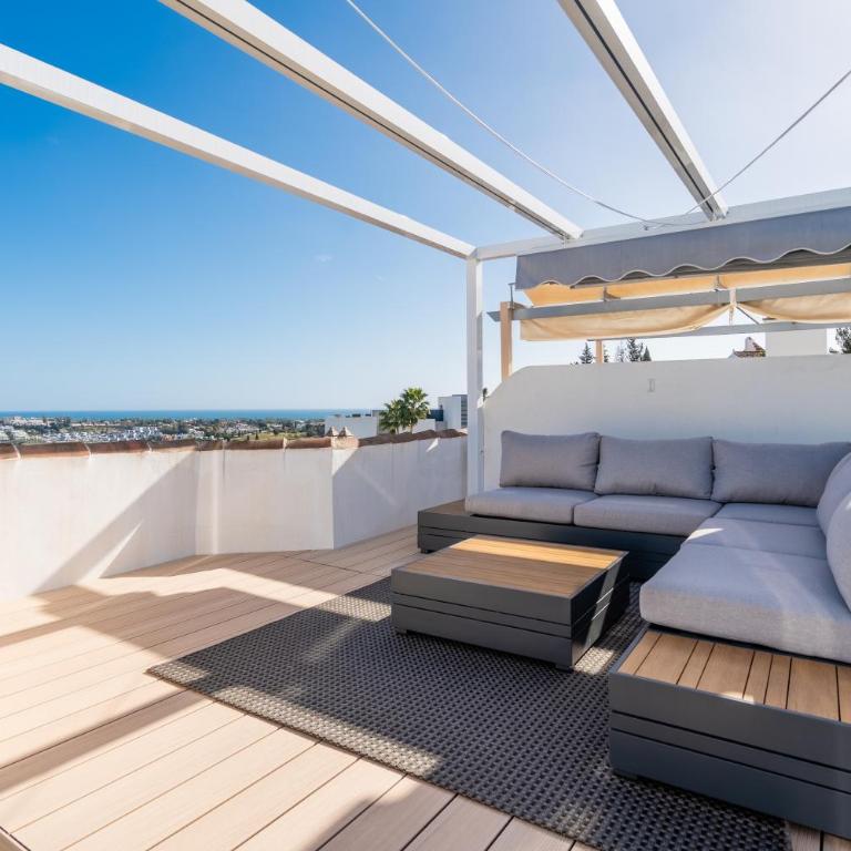 Sea View Penthouse - Magical Resort in the Heart of the Golf Paradise - Paraíso Pueblo, Benahavís - Apartment - 44