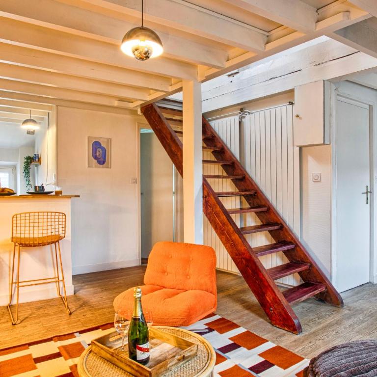 La Cime - Duplex hypercentre, Wi-Fi & restaurant - Appartement 1 Chambre - 5