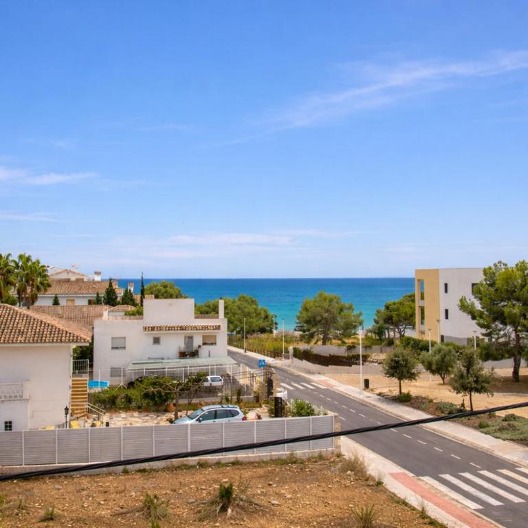 Terraza con vistas al mar - Alcoceber ALBERT VILLAS - Apartamento con vistas al mar - 2