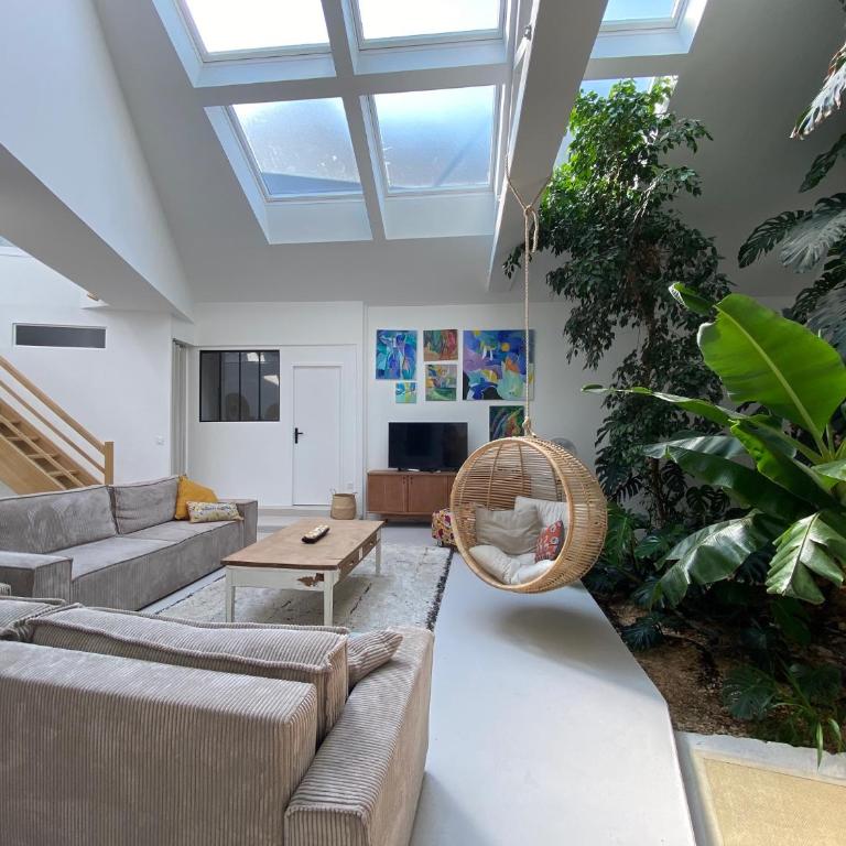 Atelier Audusson - Espace atypique aux jardins intérieurs - Maison 7 Chambres - 32