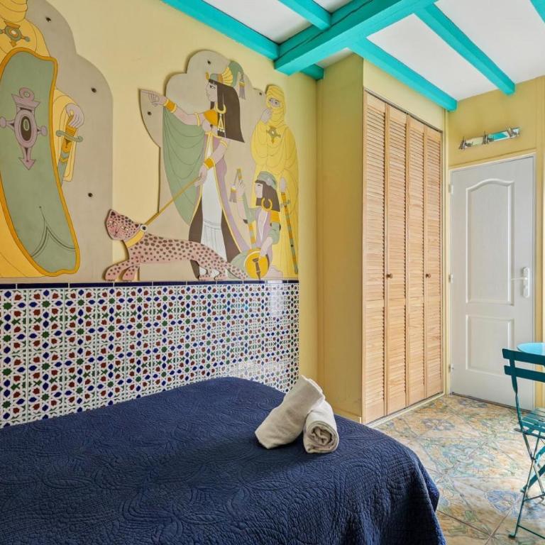 Hotel de Nesle - Chambre Simple avec Salle de Bains Privative - 1