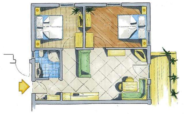 Ferienwohnung am Oberrainerhof - Comfort Apartment mit 2 Schlafzimmern - Nebengebäude - 1. Etage - 5