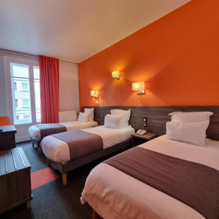 Hotel Actuel Chambéry Centre Gare - Chambre Triple - 1