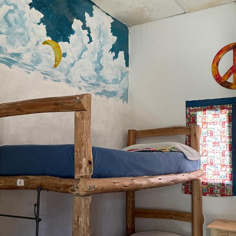 Rancho Lamaral Hostel & Camping - Cama en habitación mixta compartida de 5 camas - 4
