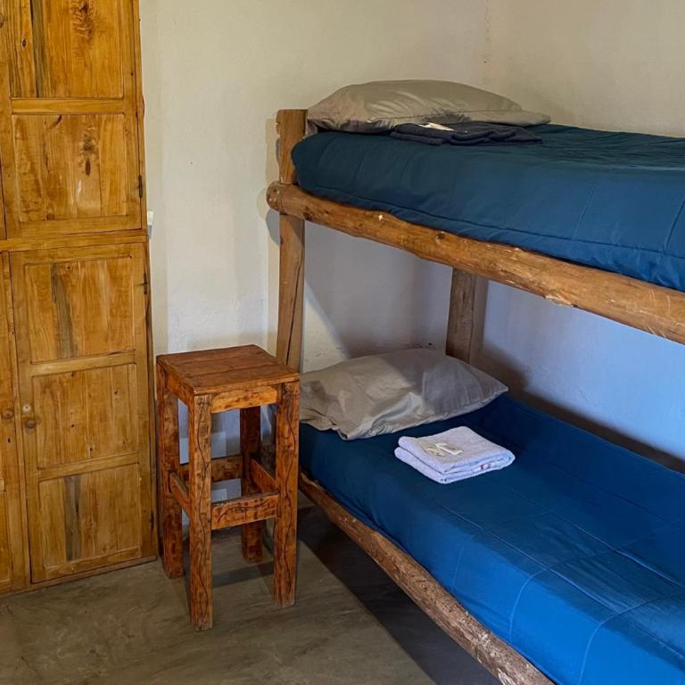 Rancho Lamaral Hostel & Camping - Cama en habitación compartida mixta de 8 camas - 1