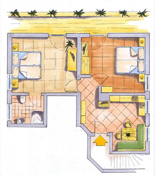 Ferienwohnung am Oberrainerhof - Comfort Apartment mit 2 Schlafzimmern - 2. Etage - 5