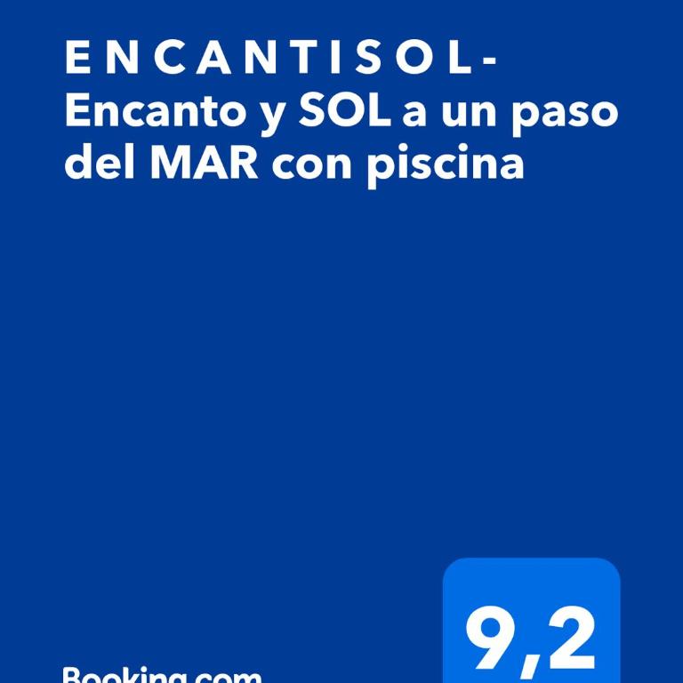 E N C A N T I S O L - Encanto y SOL a un paso del MAR con piscina - Three-Bedroom House - 11
