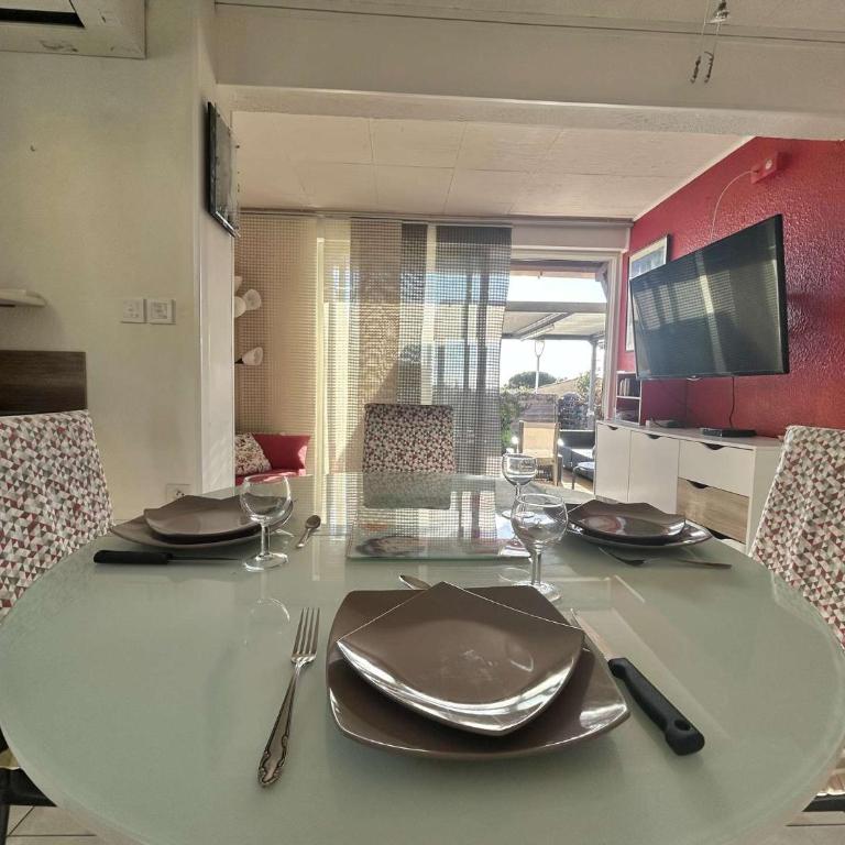 Cap d'Agde 34- Appart T2 jardin - Haut de Saint Martin CT415-002 - One-Bedroom Apartment with Garden - 4