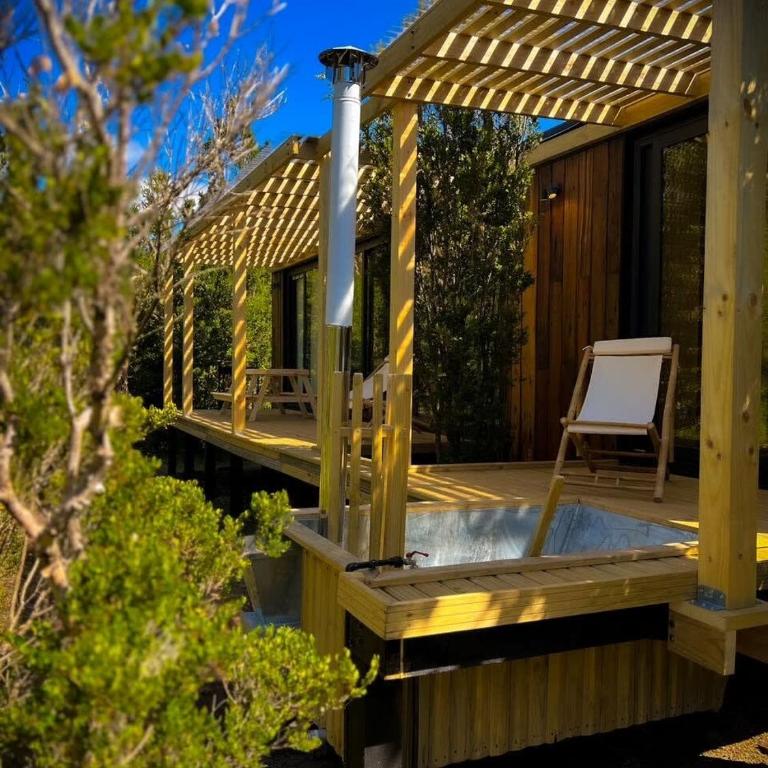 OUTSCAPE I Cabana Familiar En Lago Chapo con Hot Tub - Apartment - 6