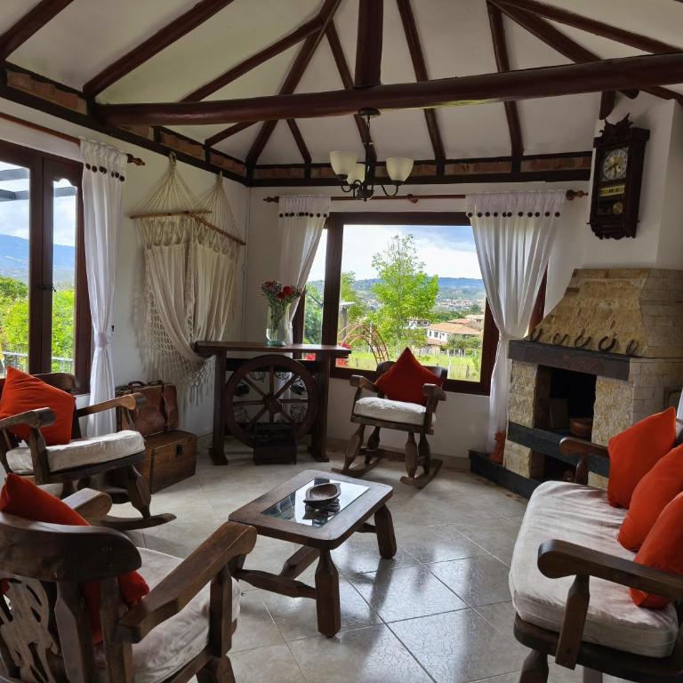 Refugio de la Montaña - Casa campestre con Piscina - Three-Bedroom House - 19