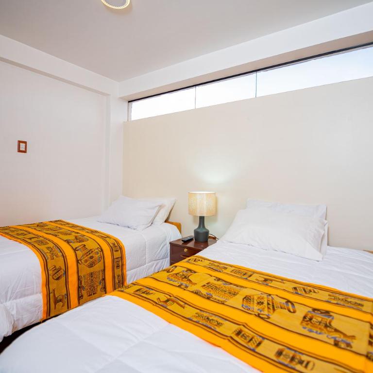 Departamentos KIRI para familias o empresas que viajan en grupo cerca al Aeropuerto Juliaca, con agua caliente - Apartment with Terrace - 6