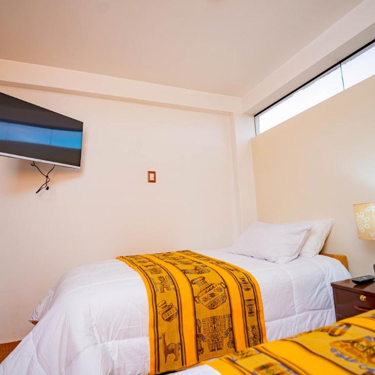 Departamentos KIRI para familias o empresas que viajan en grupo cerca al Aeropuerto Juliaca, con agua caliente - Apartment with Terrace - 5