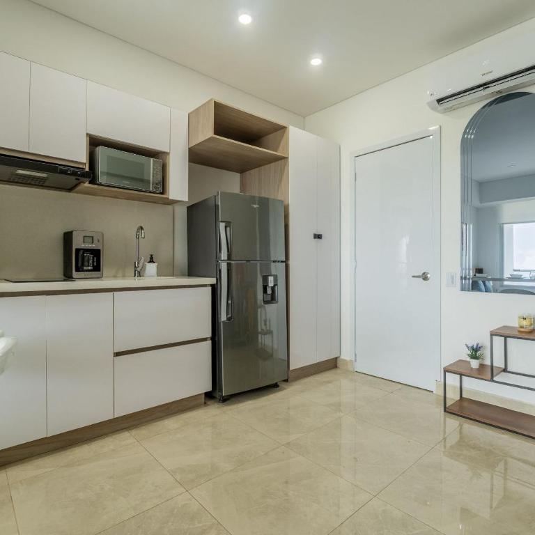 CB937 | Stylish loft piso 9 con balcón y vista ciudad - Queen Suite - 19