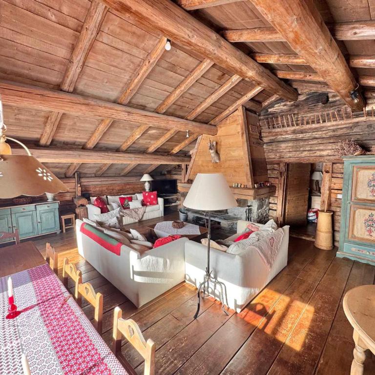 Chalet spacieux Les Saisies, 6 chambres, sauna, 11 pers. - Chalet 3 Chambres - 1