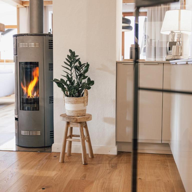 Die Watzmannsuite - Familienfreundliche Ferienwohnung in historischer Villa mit Kamin, Infrarotsauna, Balkon, Garten, nur 10 Gehminuten ins Zentrum von Berchtesgaden - Apartment mit 2 Schlafzimmern - 18