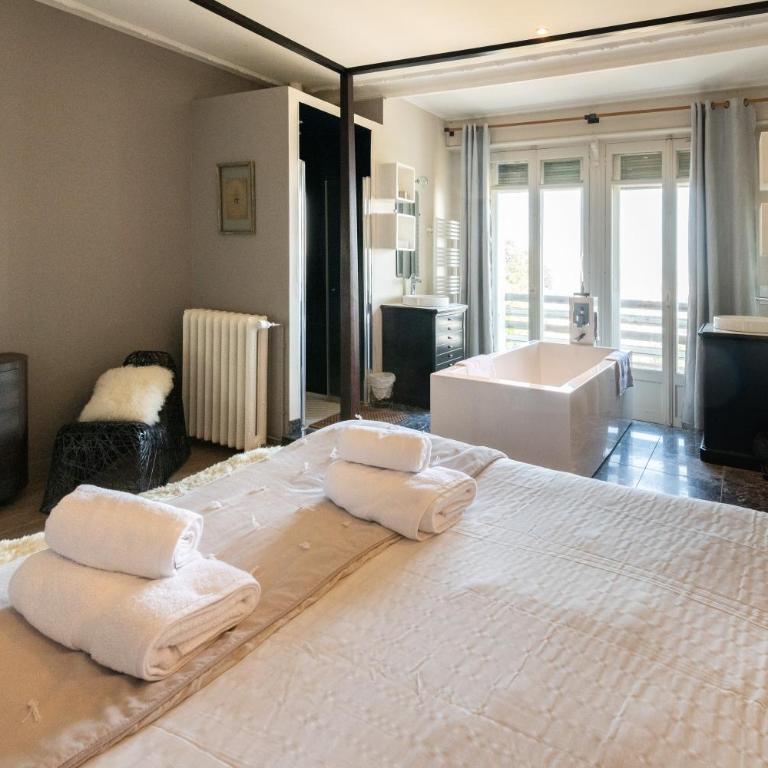 Maison Valmer - L'armateur, élégant penthouse classé 4 étoiles - Apartment mit Meerblick - 22