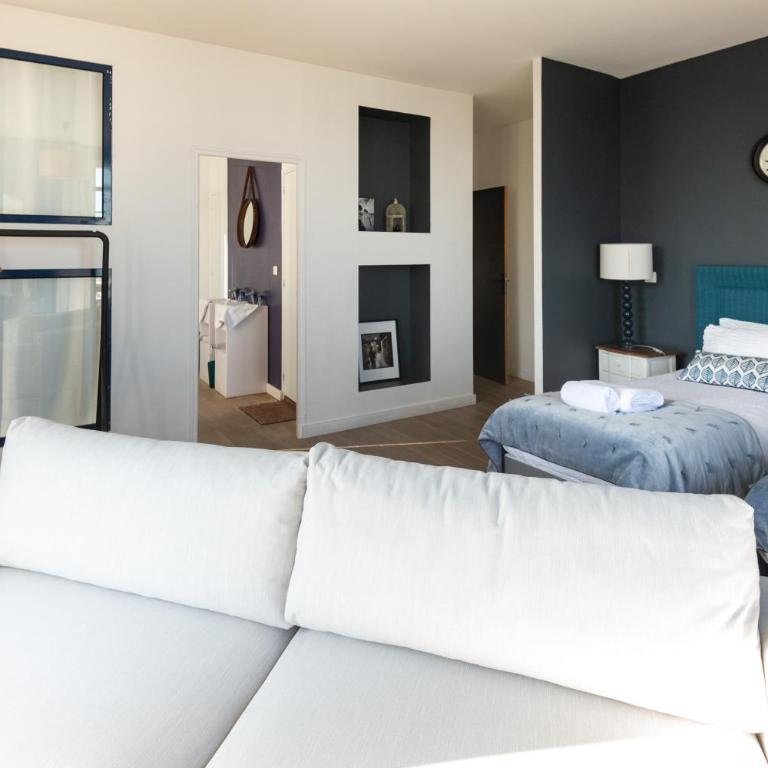 Maison Valmer - L'armateur, élégant penthouse classé 4 étoiles - Apartment mit Meerblick - 27