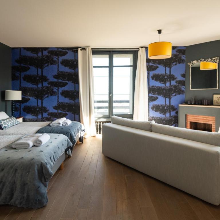 Maison Valmer - L'armateur, élégant penthouse classé 4 étoiles - Apartment mit Meerblick - 39