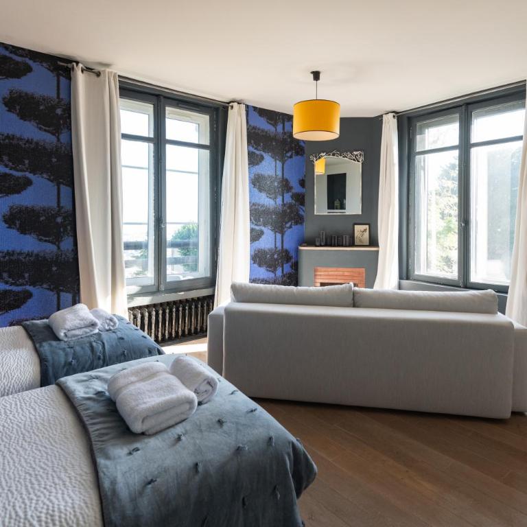 Maison Valmer - L'armateur, élégant penthouse classé 4 étoiles - Apartment mit Meerblick - 36